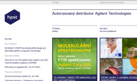Hpst web homepage screenshot